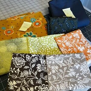 Colorful Floral Fabric Bundle